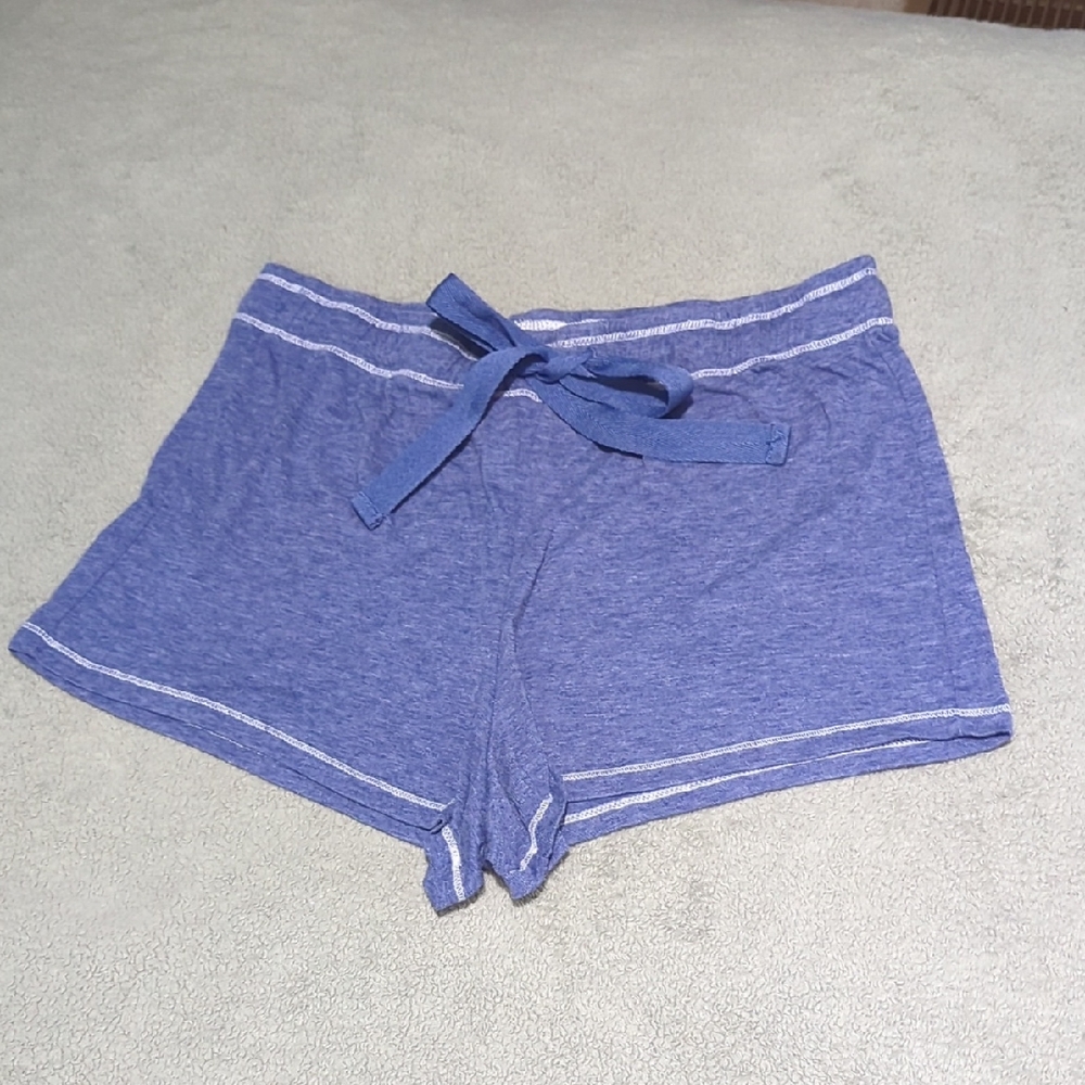 Women's Blue Sleep Shorts